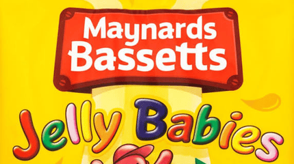 Maynards Bassetts Jelly Babies logo