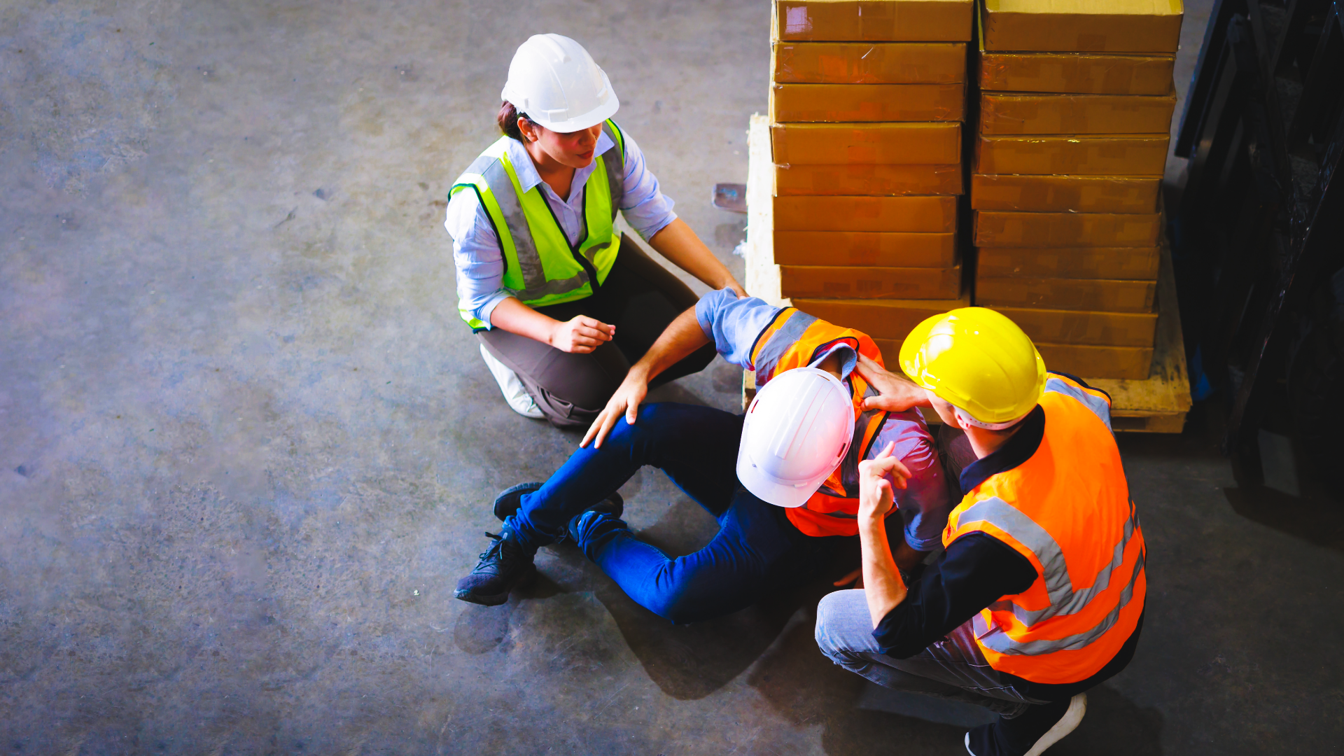 Injured logistics worker featured blog image